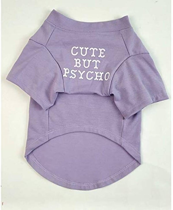 CUTE BUT PYSCHO PURPLE T-SHIRT