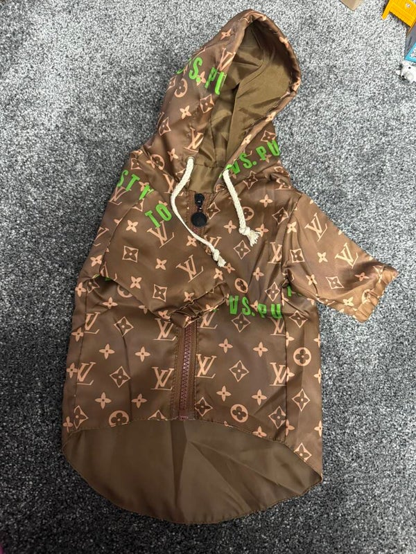 CHEWY VUITTON RAINCOAT