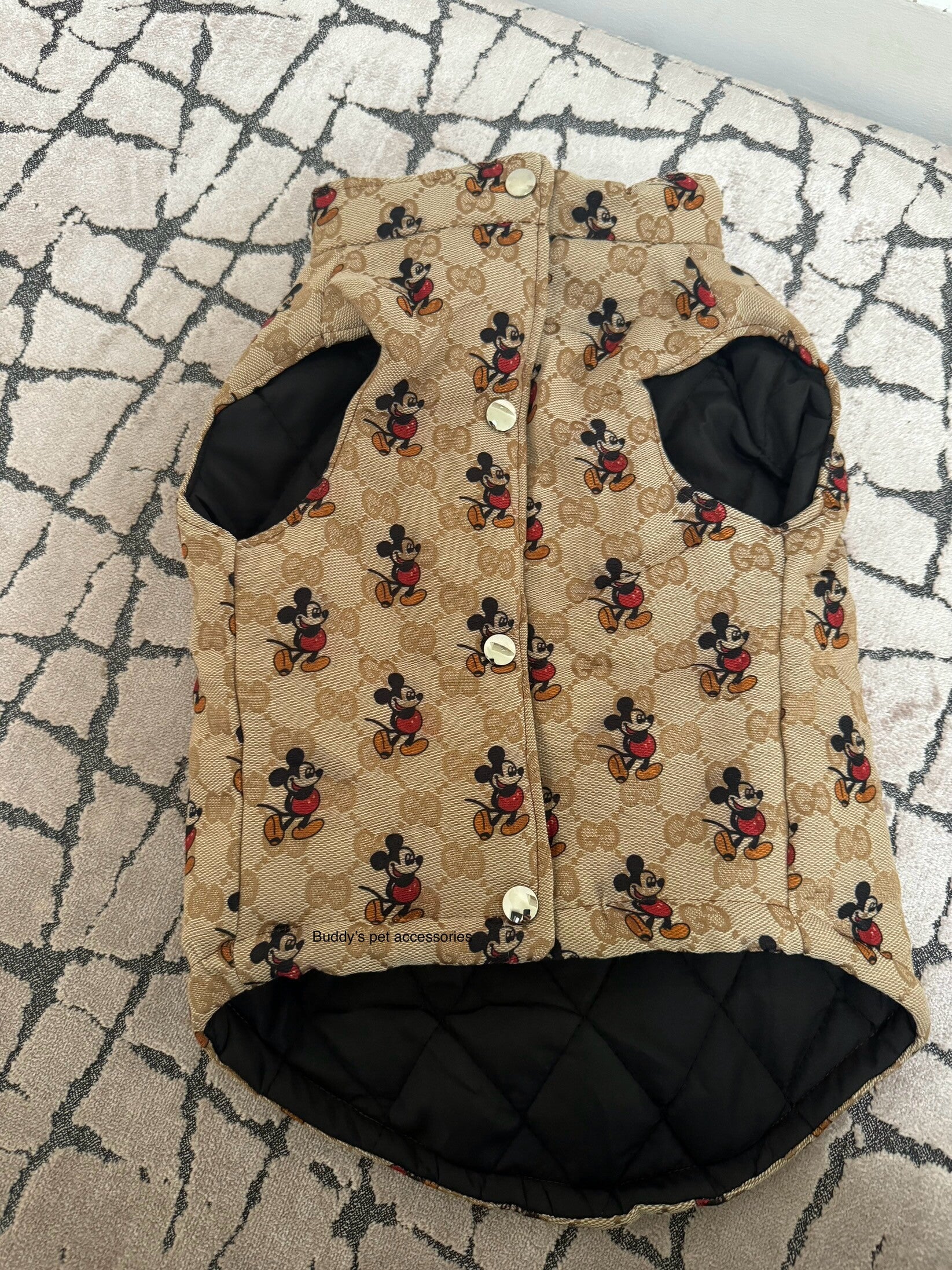 MICKEY X POOCHI BODY WARMER