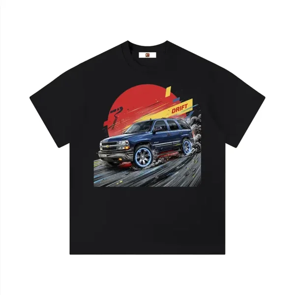 Series Two - Blue Chevy Tahoe Drift SUV T-Shirt