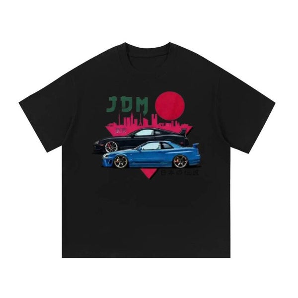 JDM Twin Legends - Supra & Skyline Tokyo Graphic Tee | RedKats