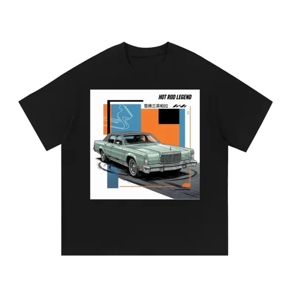 HOT ROD LEGEND - 1977 Lincoln Continental T-Shirt