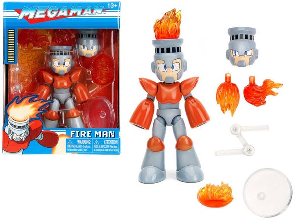 Mega Man Fire Man Action Figure