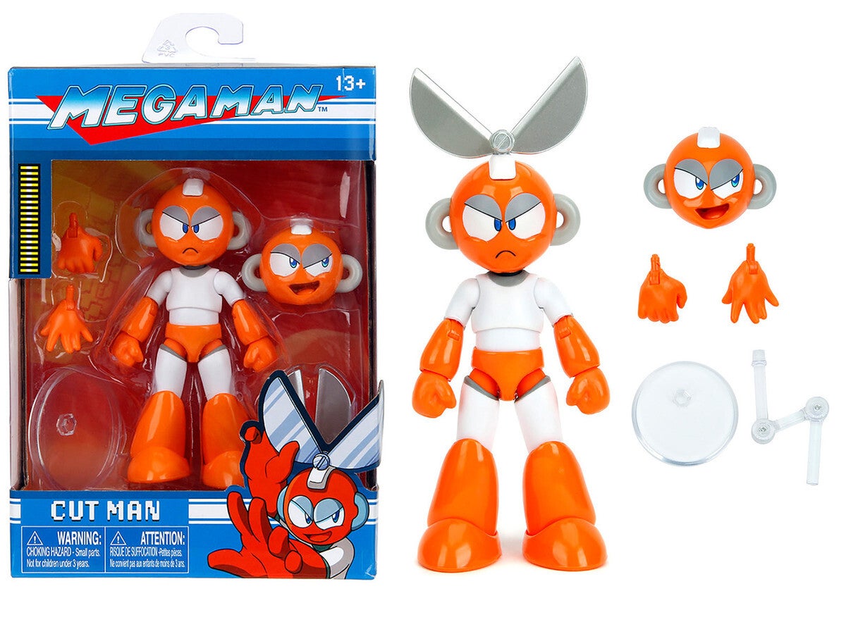 Mega Man Cut Man Action Figure
