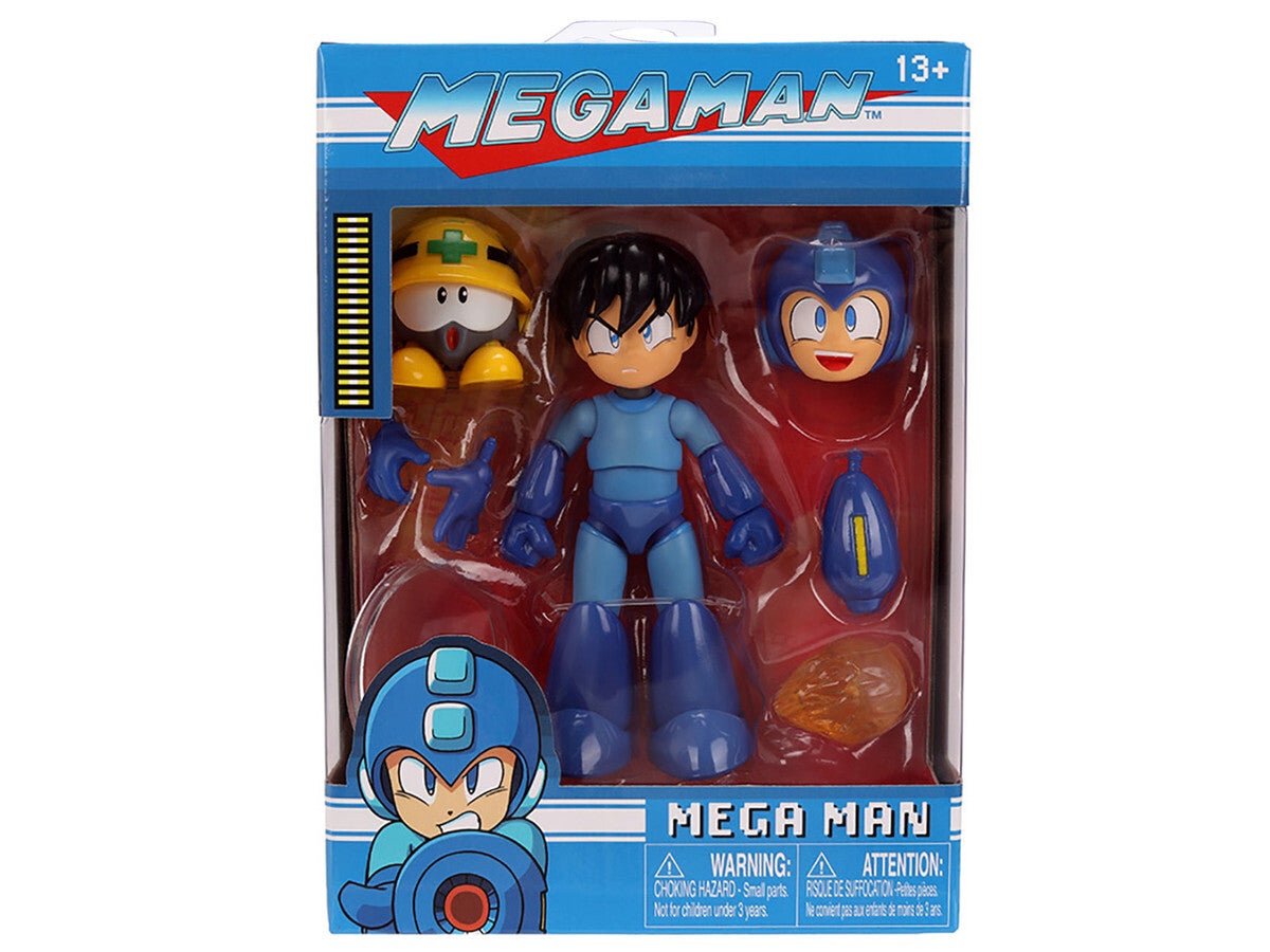 Mega Man 4.5" Moveable Figure (Deluxe Version)