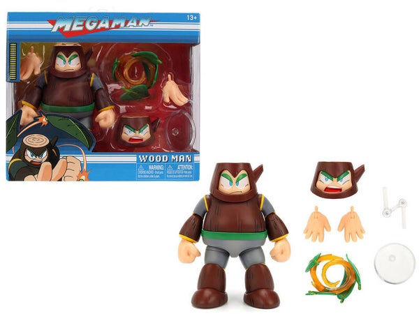 Wood Man 5" Moveable Figure (Deluxe Version)