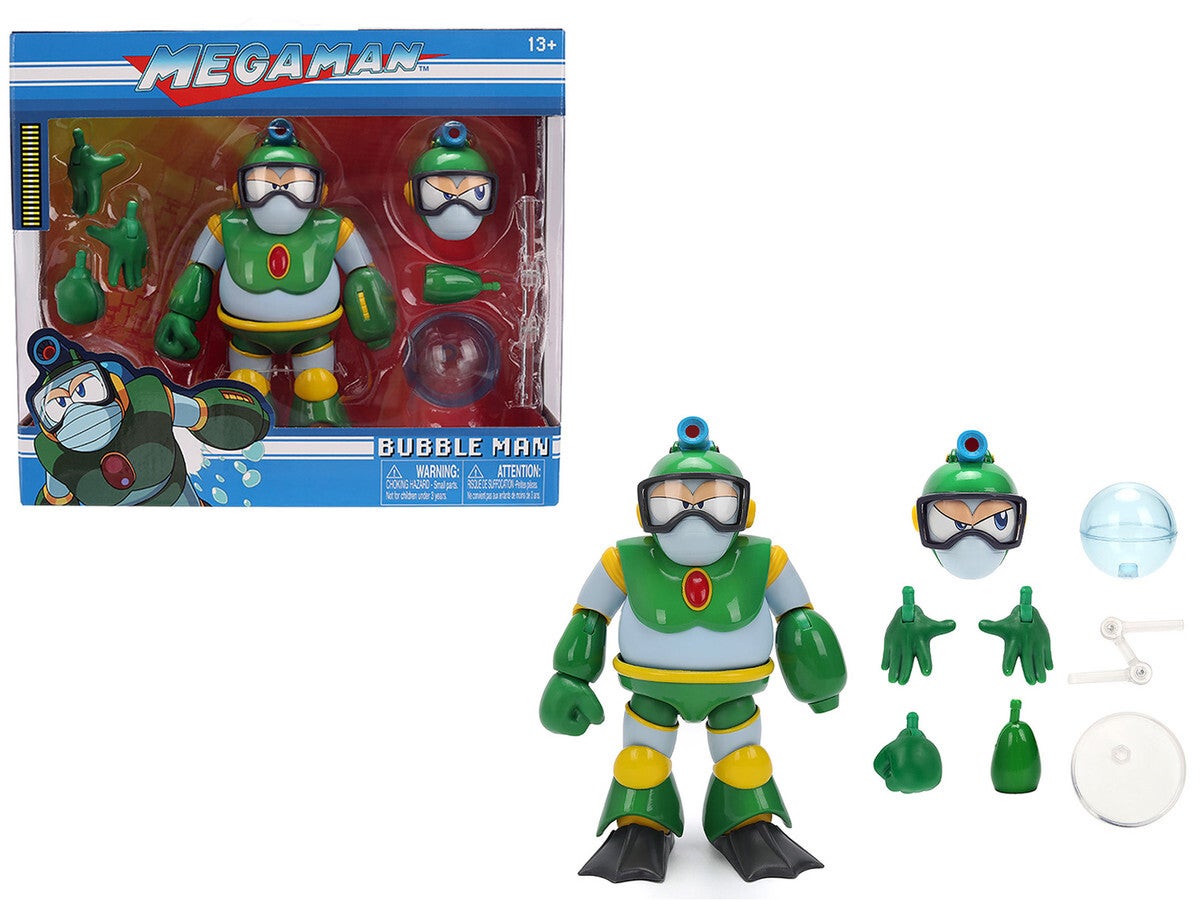 Bubble Man 5" Moveable Figure (Deluxe Version)
