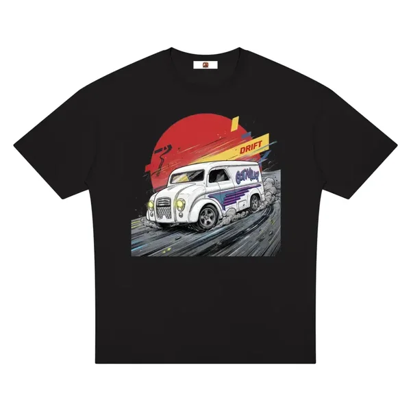 Series Two - White Got Milk? Delivery Van Drift T-Shirt