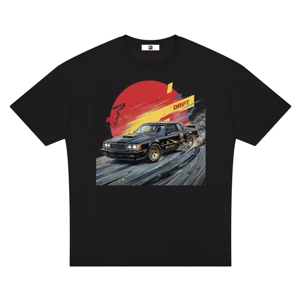 Series Two - Black Fox Body Mustang The Black Knight Drift T-Shirt