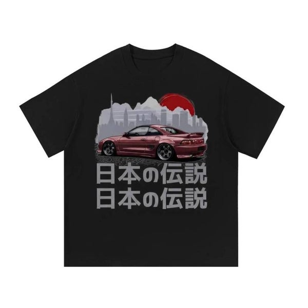 Japan Legend MR2 - JDM Tokyo Sunset Graphic Tee | RedKats