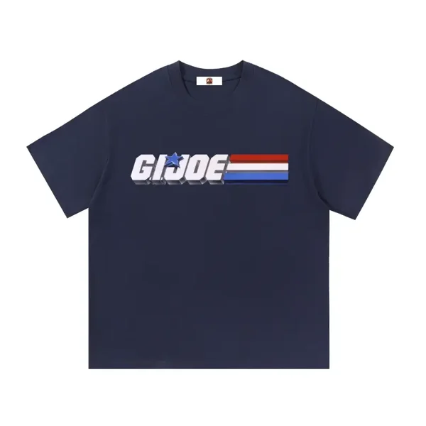 GI JOE Classic T-Shirt - 3D White Banner Logo