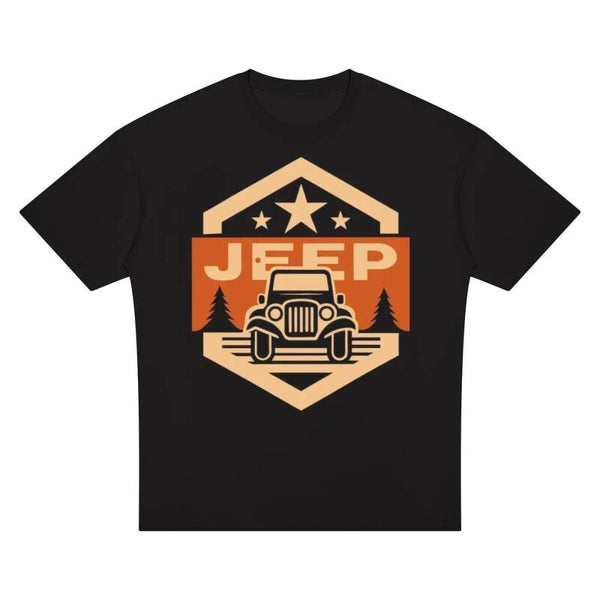 Retro 4x4 Adventure Badge Tee | Vintage Off-Road Graphic Shirt | RedKats