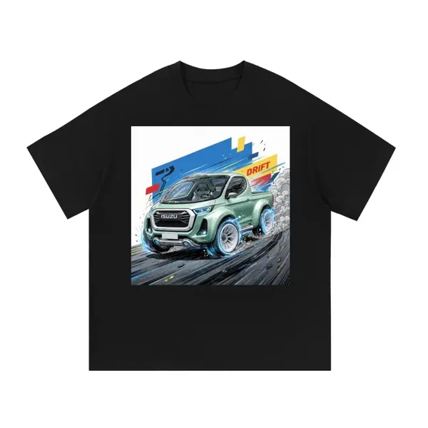 Isuzu Drift Pickup Truck Graphic T-Shirt - JDM Drift Tee