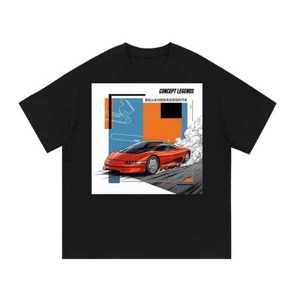 Concept Legends T-Shirt | Red Buick Wildcat Concept Graphic Tee