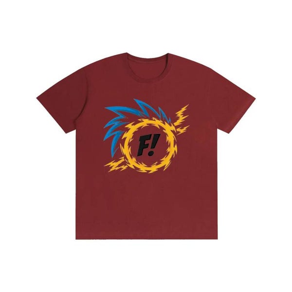 F! Lightning Ring Tee | Retro Hero Symbol Shirt | RedKats