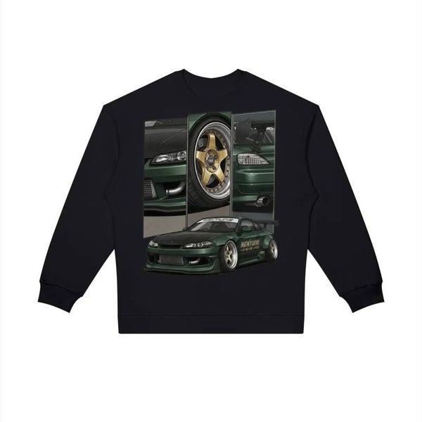 S15 Silvia REXTUNE Forest Green Sweatshirt | HSR JDM Sweater | RedKats