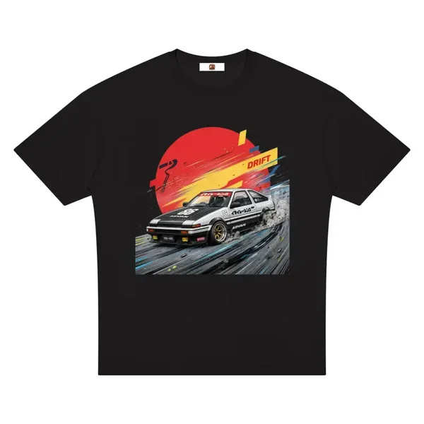 Series Two - White Toyota AE86 Trueno 86 Drift T-Shirt