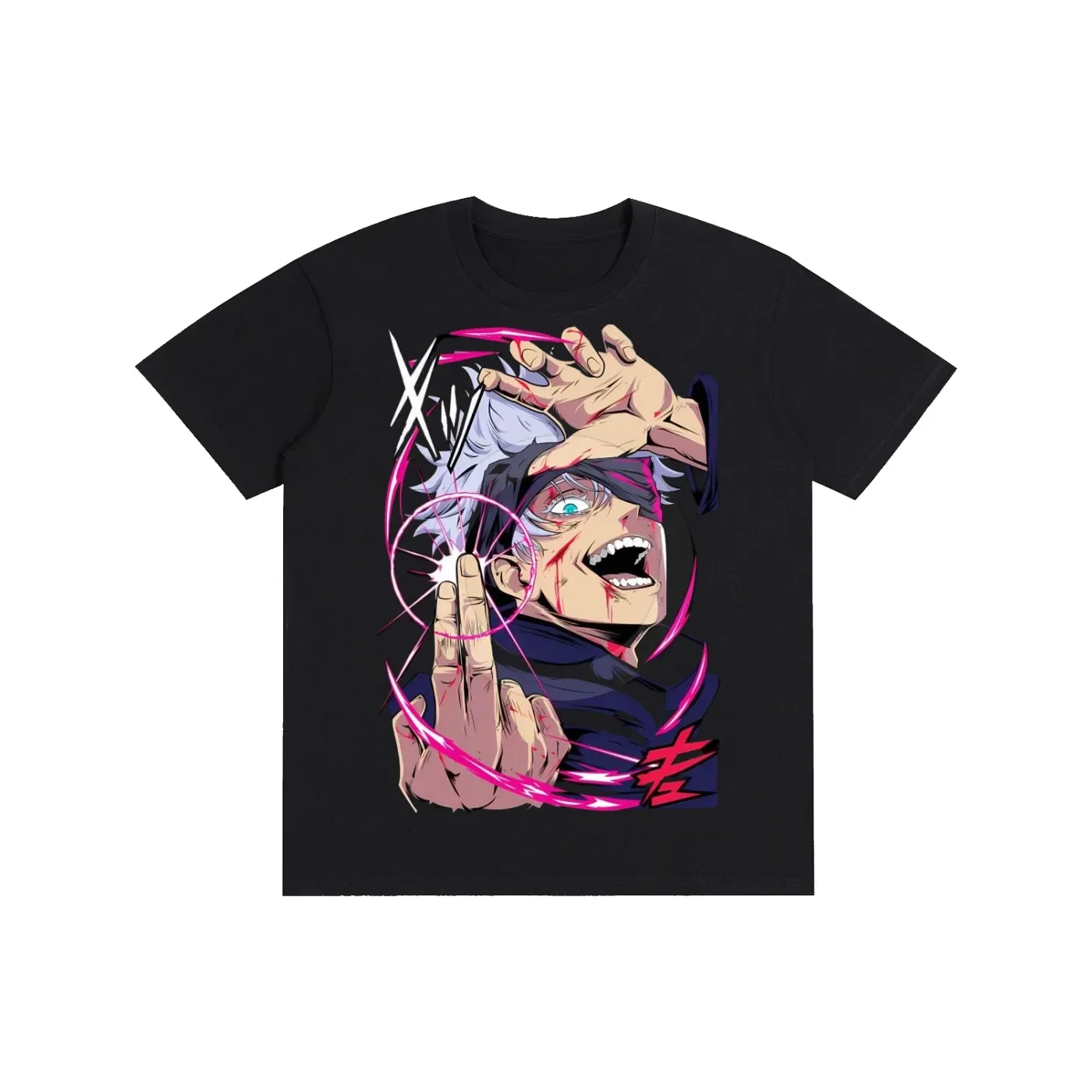 Jujutsu Kaisen Gojo Satoru Cursed Energy Surge Anime Tee