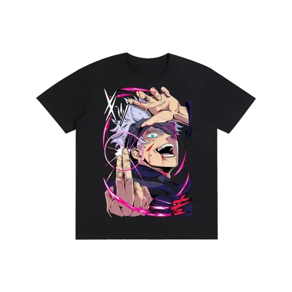 Jujutsu Kaisen Gojo Satoru Cursed Energy Surge Anime Tee