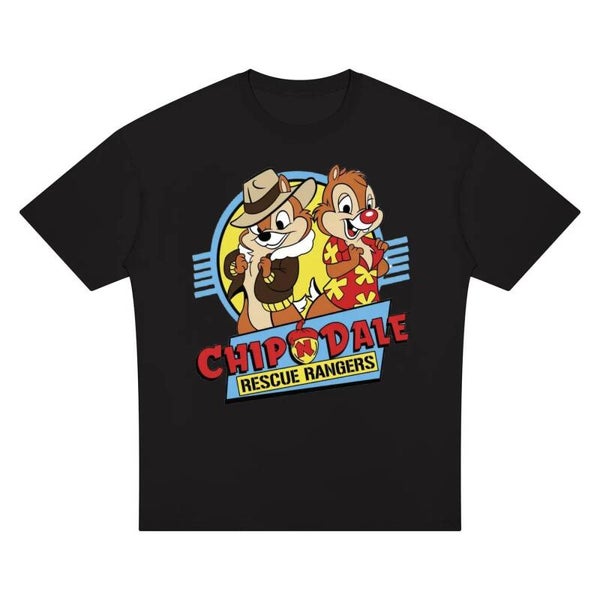 Chip 'n Dale Rescue Rangers - 90s Cartoon Graphic Tee | Red Cats