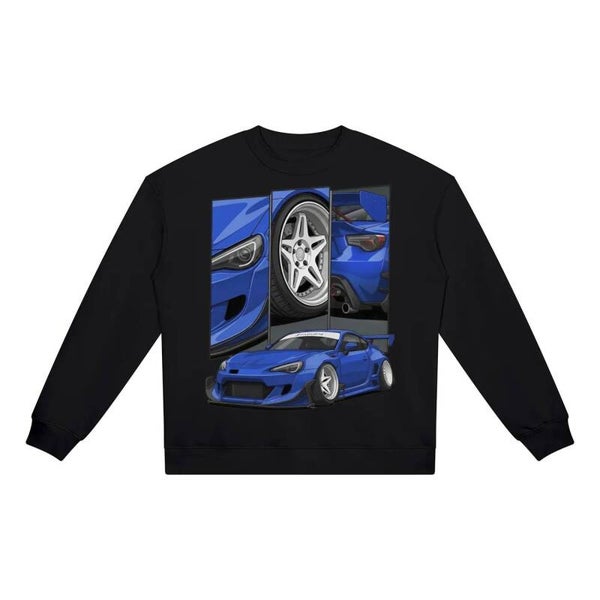 GT86 BRZ FR-S Pandem Sweatshirt | Blue Widebody JDM Sweater | RedKats