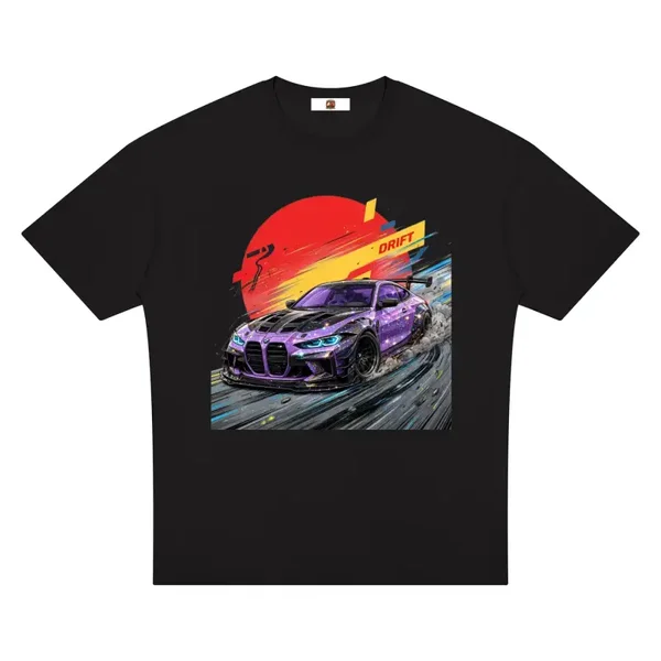 Series Two - Purple M4 Drift T-Shirt - BMW G82 Widebody