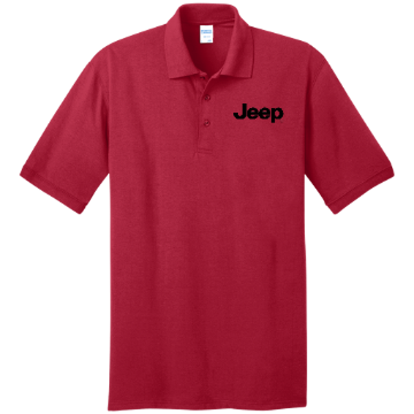 Jeep Classic Polo Shirt | Red 4x4 Adventure Polo | RedKats
