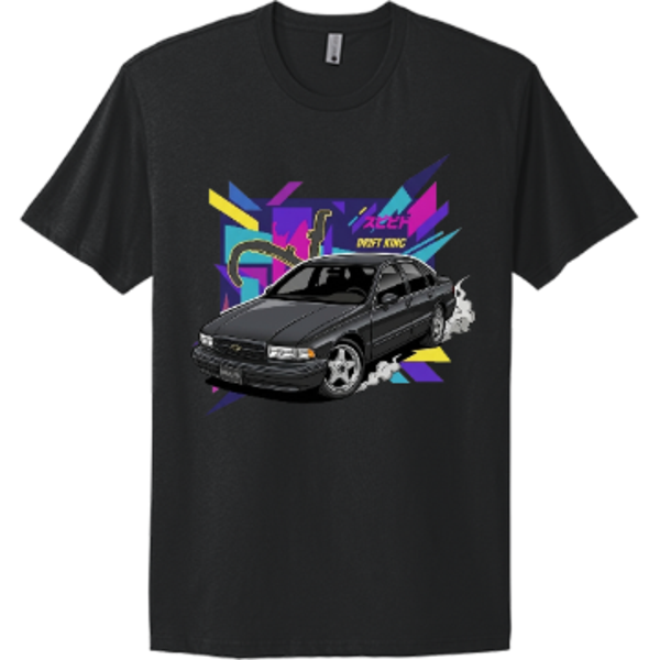 Drift King Sedan Tee | Retro 80s JDM Drift Shirt | RedKats