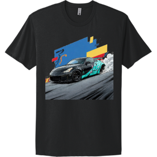 Black Z Sports Coupe Tee | JDM Drift Street Shirt | RedKats