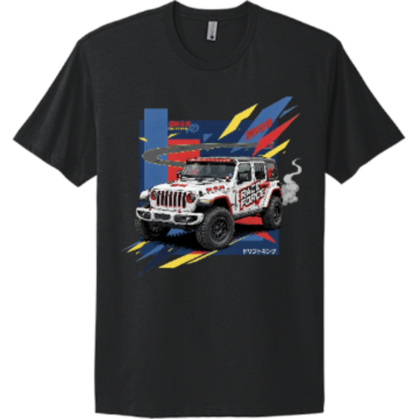 White 4x4 Explorer Tee | Off-Road JDM Adventure Shirt | RedKats