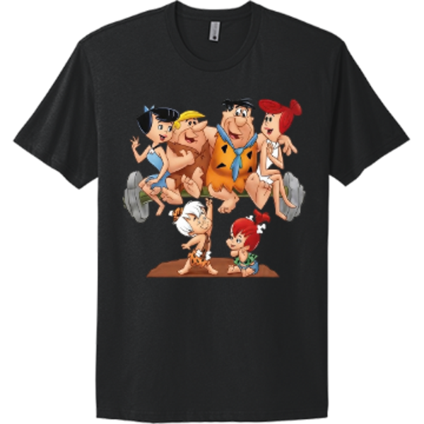 Bedrock Family Cartoon Tee | Vintage Stone Age Family Shirt | RedKats