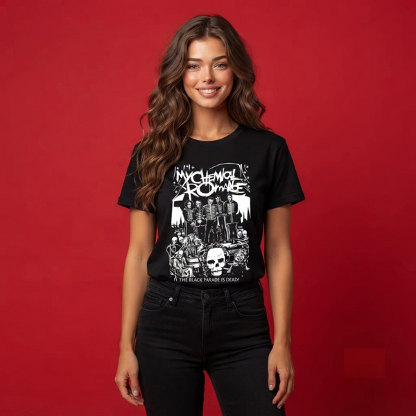 My Chemical Romance "The Black Parade Is Dead!" Graphic T-Shirt
