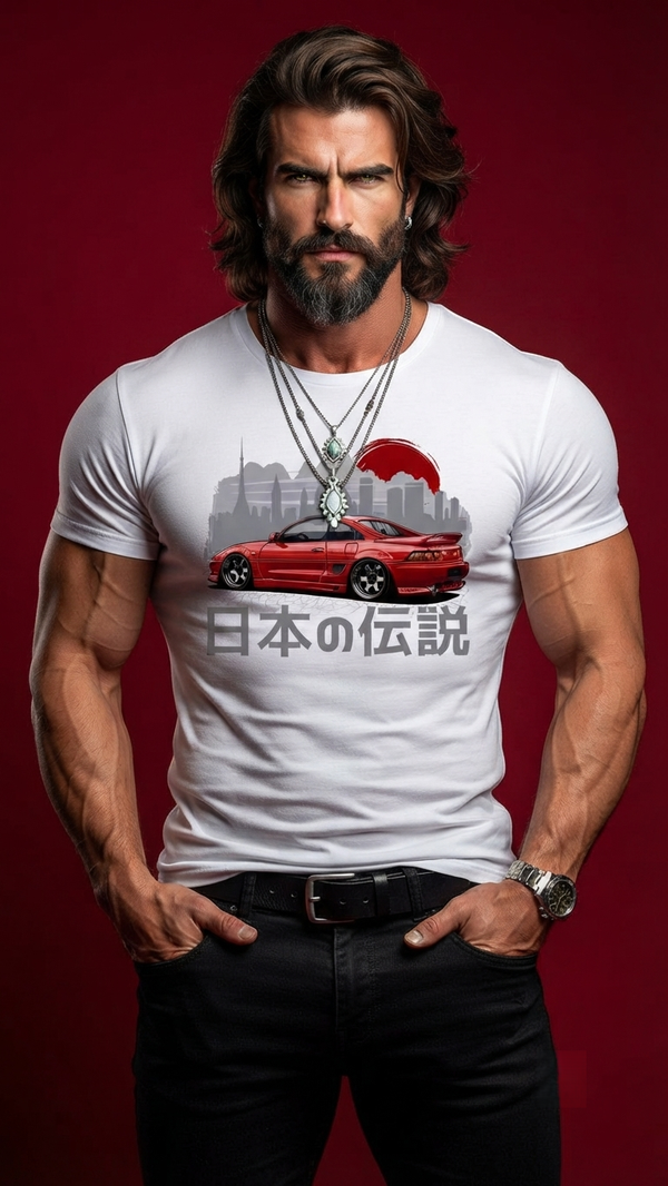 Japanese Legend MR2 Sports Car Graphic Tee