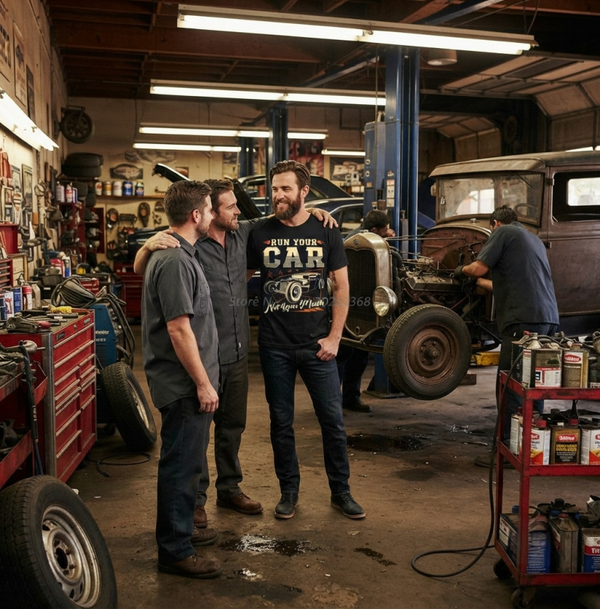 Hot Rod Enthusiast Graphic Tee