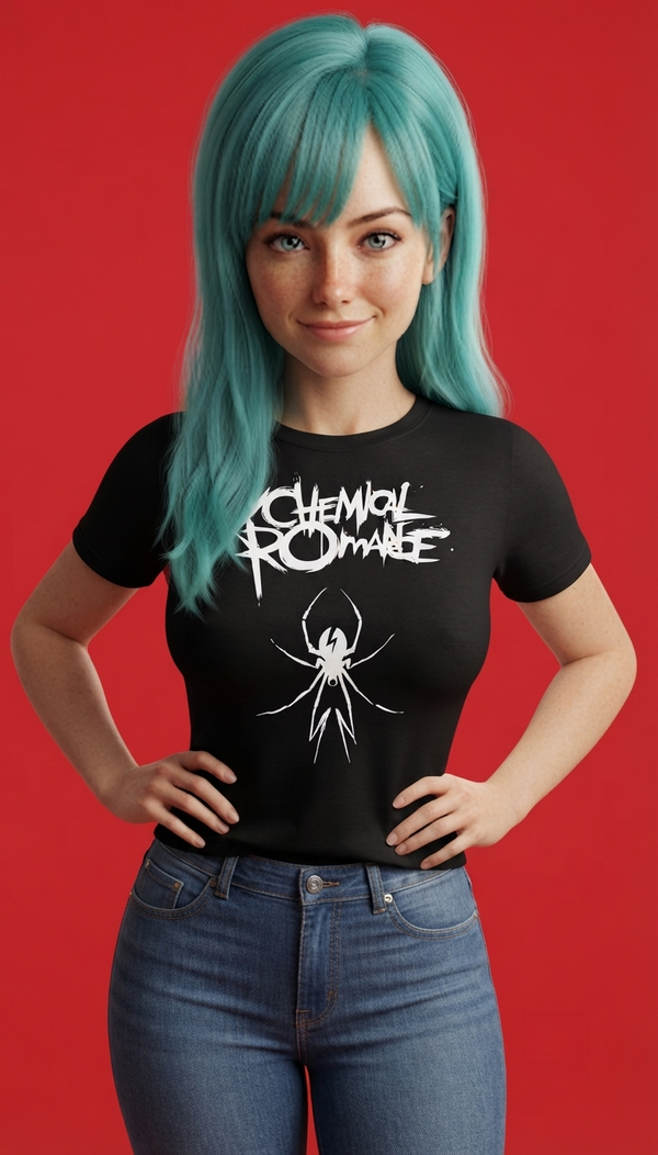 My Chemical Romance "Danger Days" Spider Logo Graphic T-Shirt