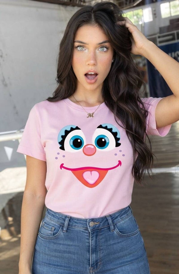 Women’s Pink Abby Cadabby Character Shirt