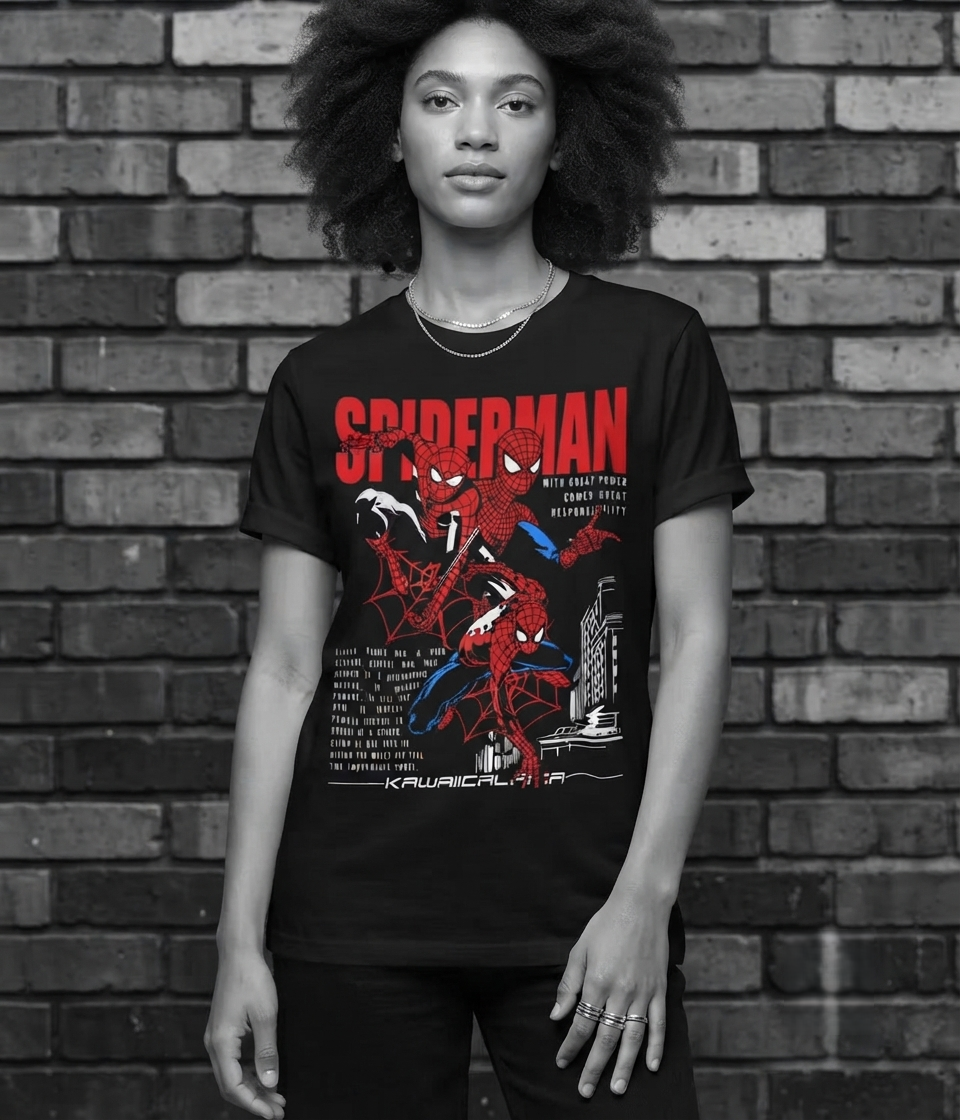 Spider-Man Action Graphic Tee
