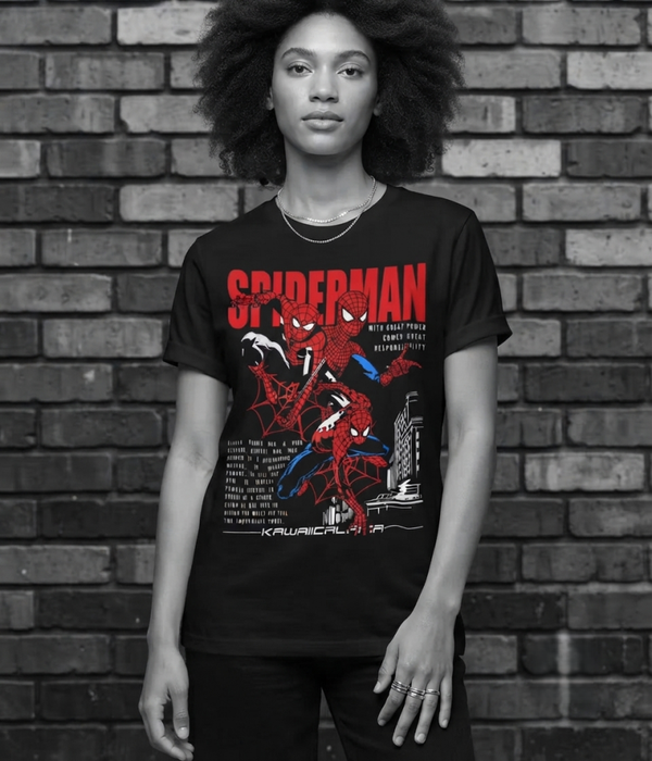Spider-Man Action Graphic Tee