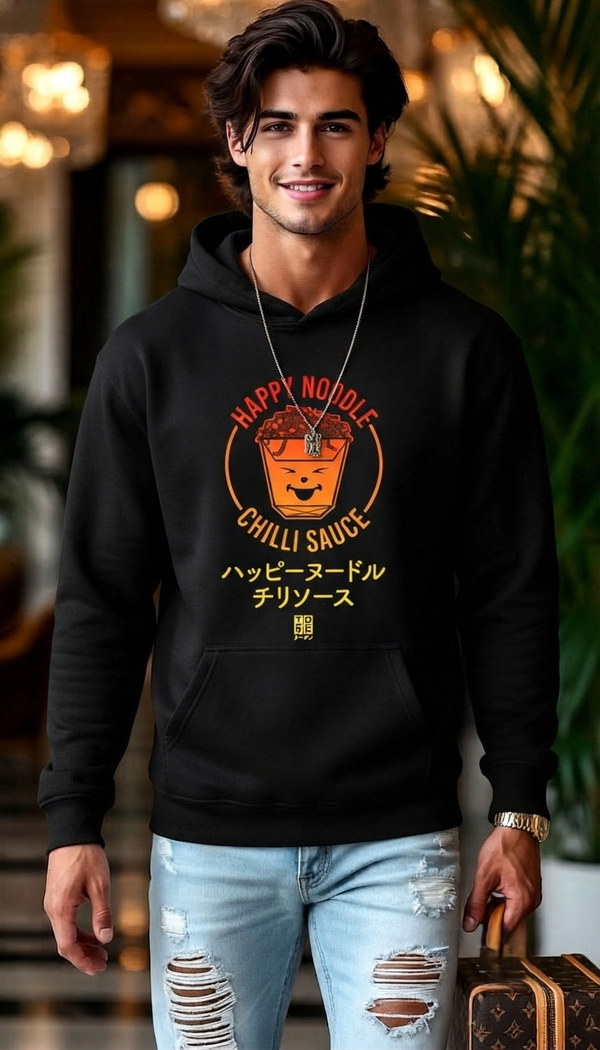 Happy Noodle Chilli Sauce Hoodie