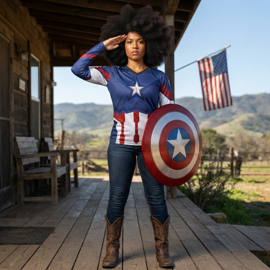 Captain America Patriot Performance Jersey