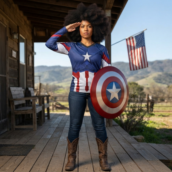 Captain America Patriot Performance Jersey