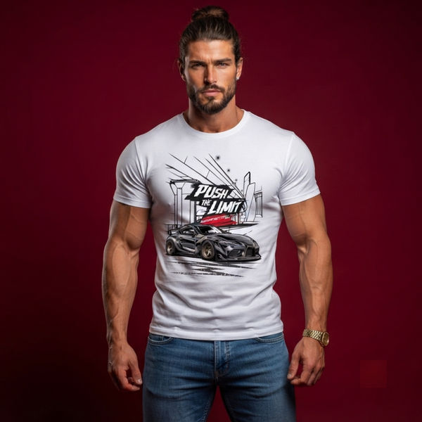 Push the Limit JDM Sports Car Graphic Tee