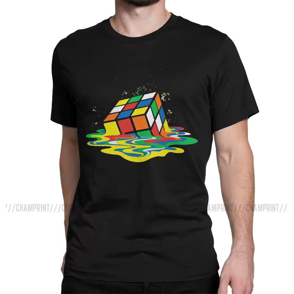 Melting Cube Graphic Tee