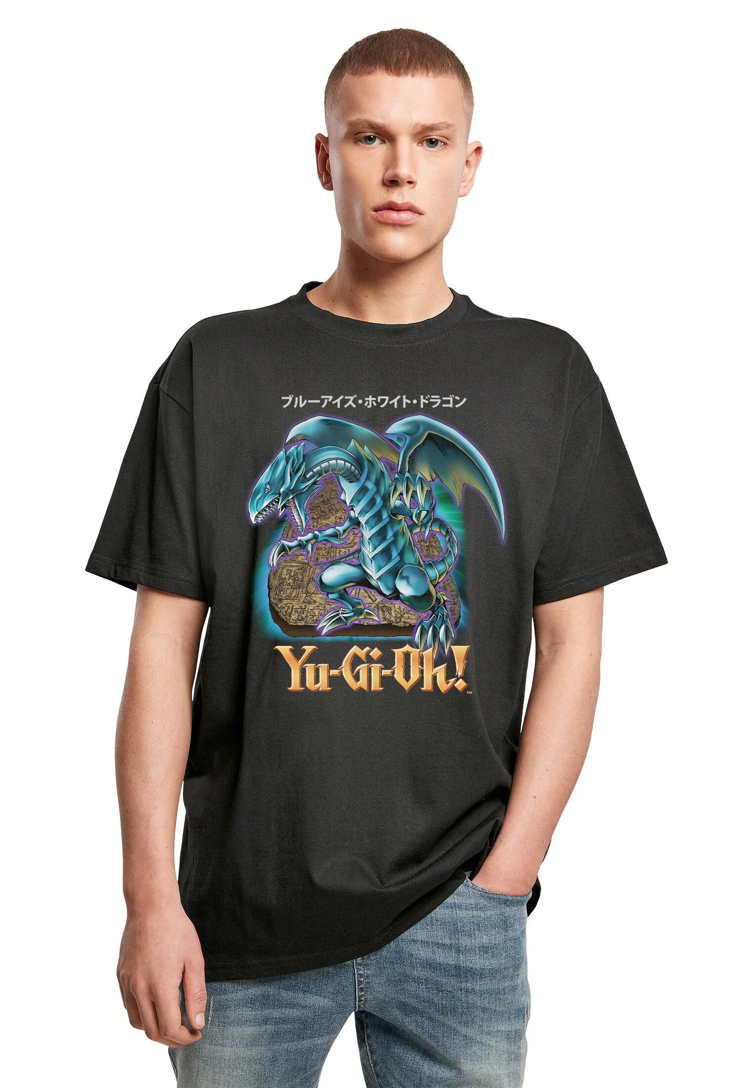 Yu-Gi-Oh! Blue-Eyes White Dragon Graphic Tee