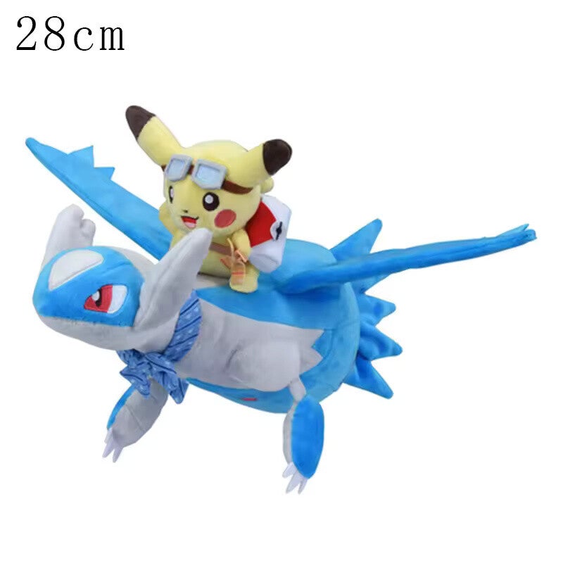 Pikachu & Latias Adventure Duo Plush (28cm)