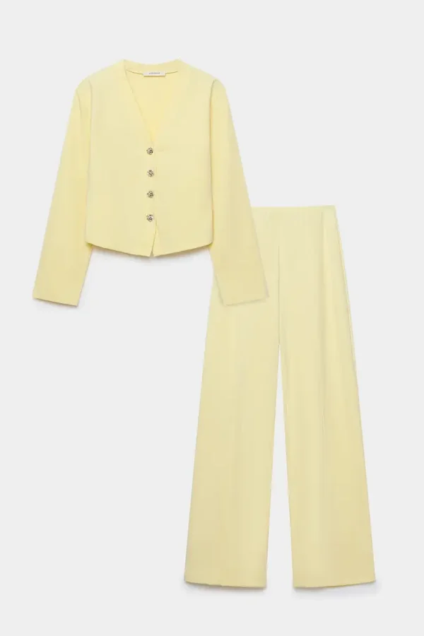 Conjunto Katty Amarelo