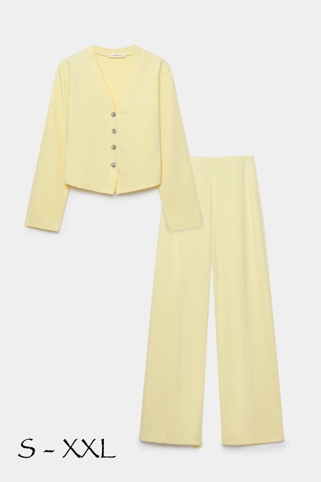 Conjunto Katty Amarelo