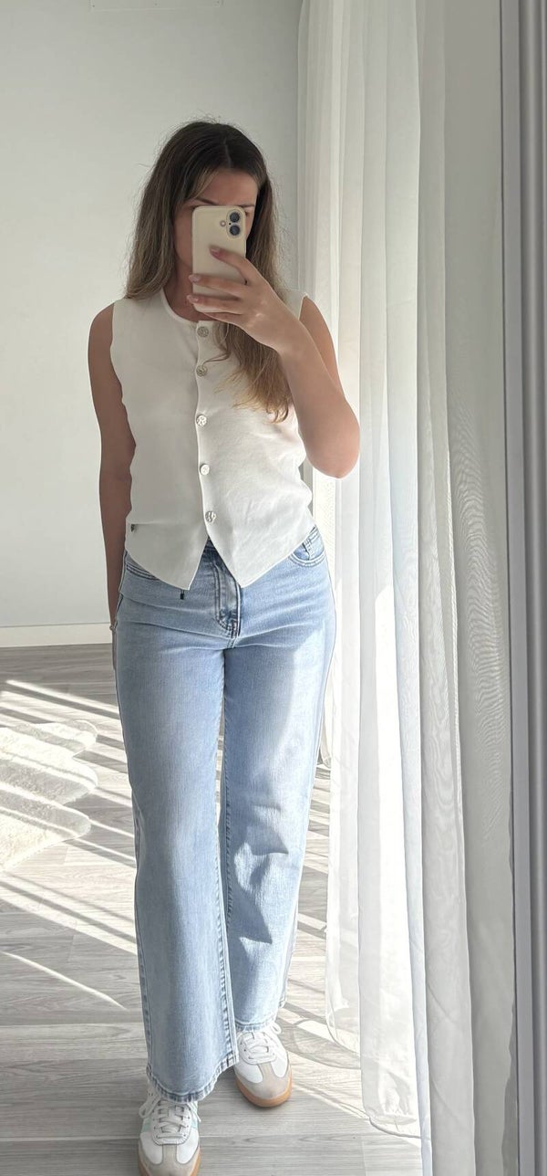 Jeans wide leg Clara