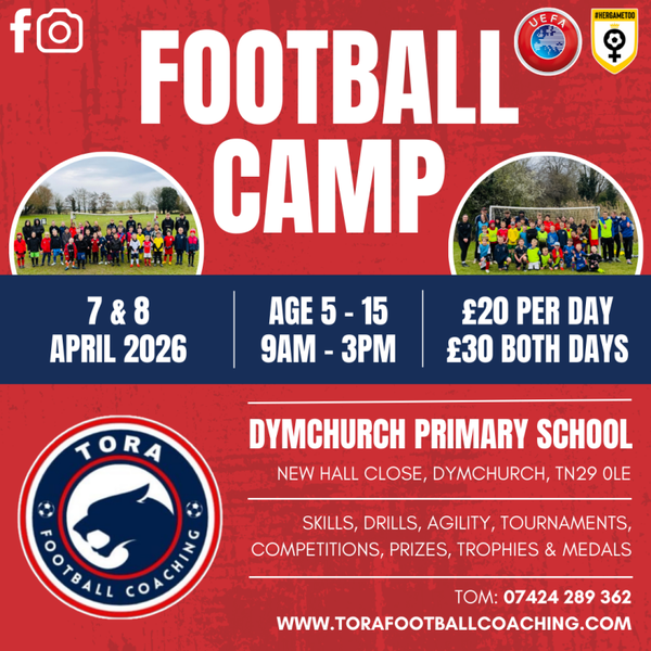 Tora 2 Day Football Camp (Easter)