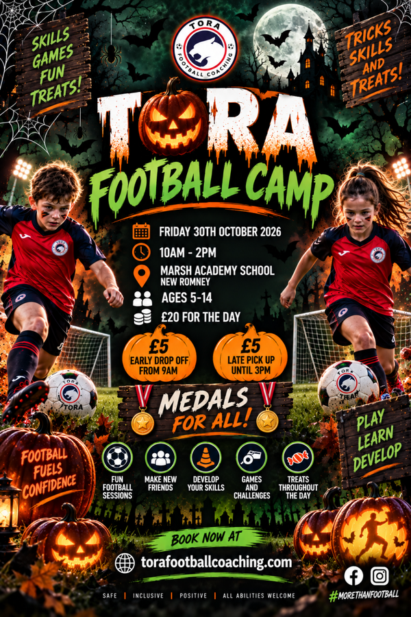 October Halloween Football Camp